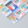 Scrapbooking paper bilateral "travel" density 180 g 30.5x32 cm