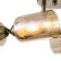 Lamp on the rod 4x60W E27, size 59x24x18 cm