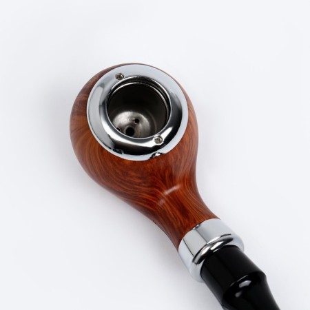 Tobacco smoking pipe "Commander", classic, L-16 cm-1