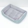 Lynchik for animals "Stars", 60 x 45 x 15 cm, gray