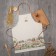 Apron Ethel "Rabbling Farm" 60x70cm, 100% HL, sarzha 190 g/m2