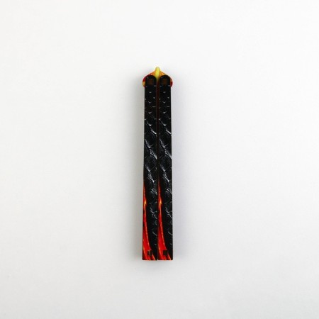 Wooden weapons, children's souvenir “fire”, designer knife, 14 x 9.1 x 3.2 cm-4