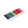 Block-filling with sticky edge plastic 20l x 10 colors pastel, 12mm x 45mm
