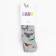 Pantyhose children's terry, color light gray melange, height 86-92 cm