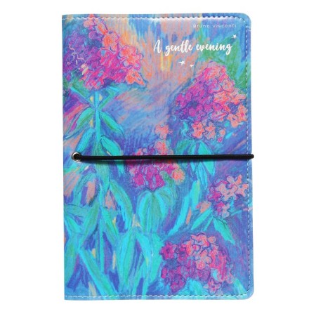 Note book A5, 160 sheets on the Daily Journal rings, Cover artificial leather, an illustration block 80 g/m2, mix-8