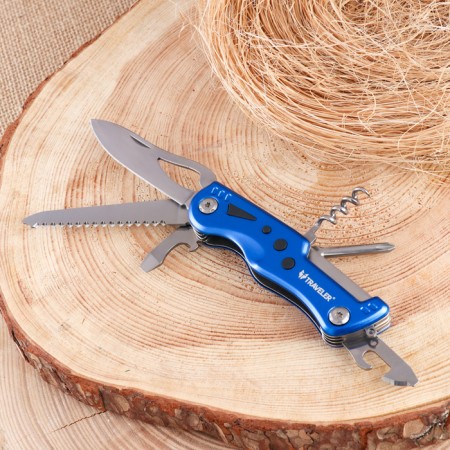 Switzersky knife 8V1 "Elbrus" 18.3cm, blade 77mm/2mmm