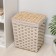 Belly basket laudable handmade shade “Coos”, 34 × 25 × 41 cm