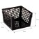 Board block "Office Class", 90 x 90 x 70 mm, black