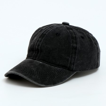 Baby cap for a boy jeans, color gray rr 52-54 5-7 years-6
