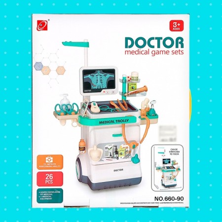Game set "Doctor" with accessories, 26 items-21