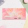 Money envelope "On Birthday!" Flower branch, 16.5 x 8 cm