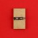 Wooden icon "Kiss", 3.5 x 4 cm
