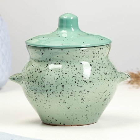 Ceramic pot for baking No. 5 with handles, 0.5l / 10.5x10cm, harmony