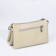 Cross-Bodi Bag on a zipper, beige color
