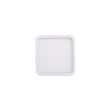 The built -in lamp Mantra Saona, LED, 12W, 1080LM, 4000K, 145x145x25 mm, color is matte white