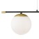 Suspended lamp Maytoni Mod048PL-02G, 2HE14, 40W, 95x15x76 cm, color gold