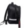 School backpack 37 x 26 x 17 cm, ergonomic back, Hatber Primary School "Red Auto" Black/Red
