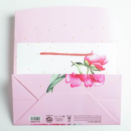 Package - gift, gift packaging, "Just for You", 23 x 18 x 11 cm-4