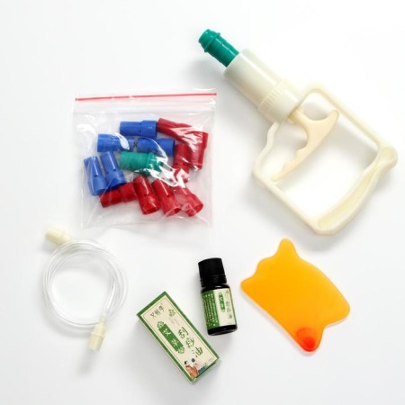 Acupunctic cans for vacuum massage with a pump, a set of 32 pcs.-5