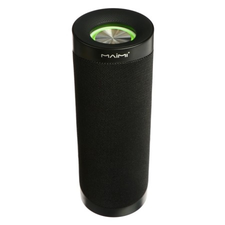 Portable column Maimi F1, microUSB, backlight, BT 5, 1800 mAh, black