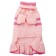 Knitted dress with high throat, ds 30 cm, pink