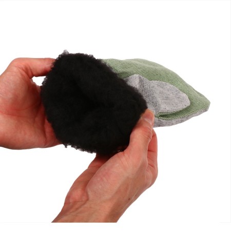 Mittens insulated, OPELNIK TRASE OP 420 g, Vatin insulation, gray-2