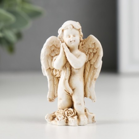 Souvenir Polystone "Angel and Flower" mix 2.5x4.2x5.5 cm-2