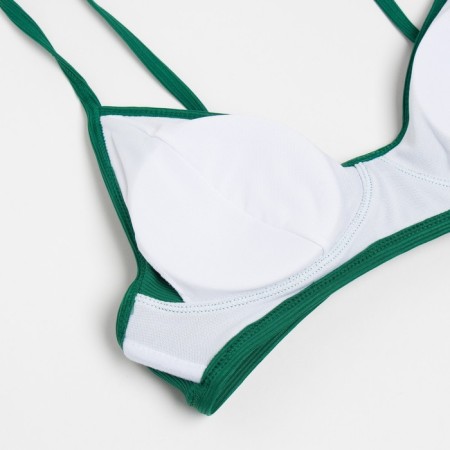 Swimsuit female separate minku color green, size 48-10