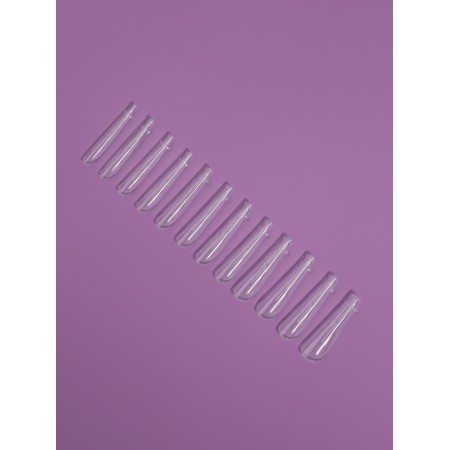 Upper forms for building in a container, 120 pcs, 12 sizes, color transparent color-3