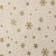 Snowflake flap, 48 × 48 cm, gold color