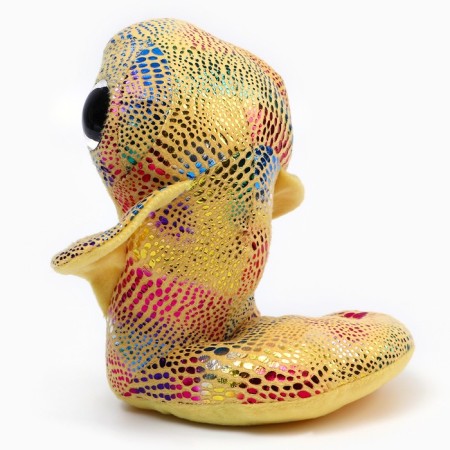 Soft toy "Cobra", 17 cm, yellow color-4