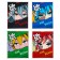 Notebook of 48 sheets in the "Anime Eye" cage, plastic cover, mix