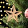 Toy on the tree "Star" 8x9 cm