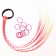 Gift set of hair accessories, pink "Bloom", Winx
