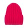 Knitted hat with a lapel for a girl, size 56