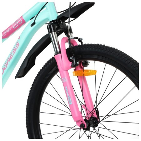 Bicycle 26 "Progress Lira Rus, mint color, p. 15"-6