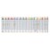 Fleeters 36 colors, soft brush, in a tube