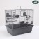 Birds Cell "Piggers" No. 100, collapsible, 42 x 30 x 37cm (staff.) Gray
