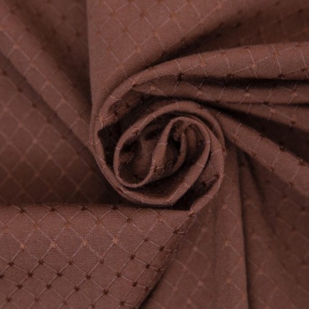 Curtain curtain "Ethel" 130x280 cm English style chocolate, 100% p/e-4