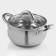 Stainless steel pan of the Hyperion, 2.5 l, d = 18 cm, with a lid