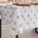 ROSELL ROSES ON LINEN 146x180 cm, 100% cotton, mittle 164 g/m2
