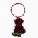Acrylic key a keychain on the chain "Bear", 3.7 x 9 cm