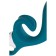 Unrealistic vibrator Satiffyer Hug Me, silicone, blue color