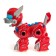 Robot Dog "Roborux" Unicon, screw designer, interactive: light effects, 19 parts, on batteries, red