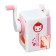 Mechanical sharpener with container classic pink
