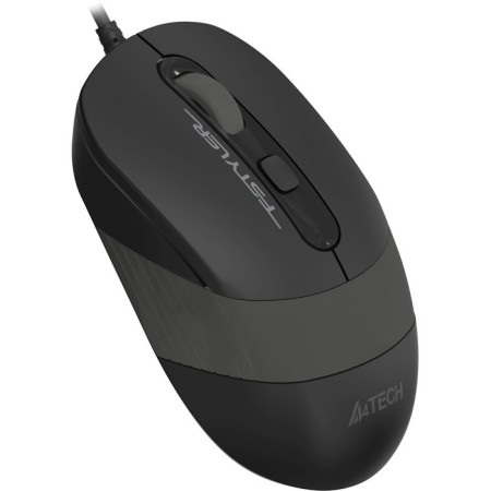 Mouse A4Tech FSTYLER FM10ST Gray/Black Optical (1600DPI) Silent usb for a laptop (3but) 102939-6