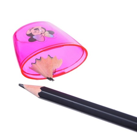 Plastic sharpener, red color, Minnie Mouse-5