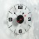 Walls wall, interior "style 1", silent, d-30 cm, pure dial transparent