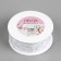 Decorative tape "sequins", 40 mm, 9 ± 0.5 m, white color No. 1