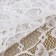 Lace elastic fabric, 220 mm × 2.7 ± 0.5 m, white color